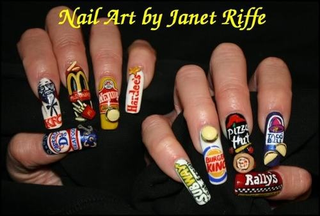 Illustration for article titled Intense Nail Art To Impress And Intimidate